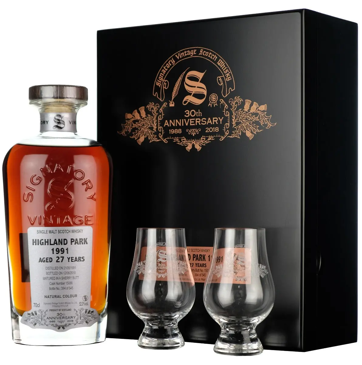 Highland Park 1991-2018 | 27 Year Old | Signatory Vintage 30Th Anniversary 1