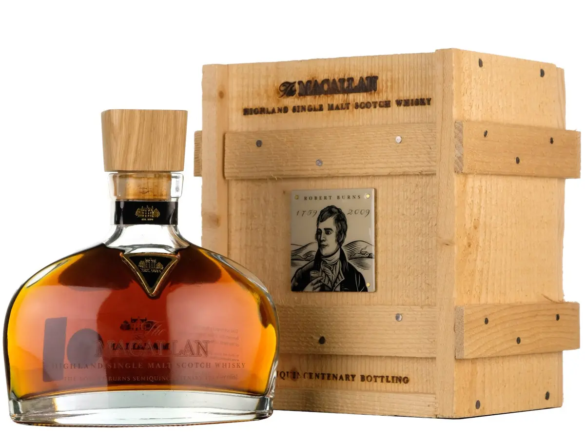 Macallan Robert Burns Decanter 1