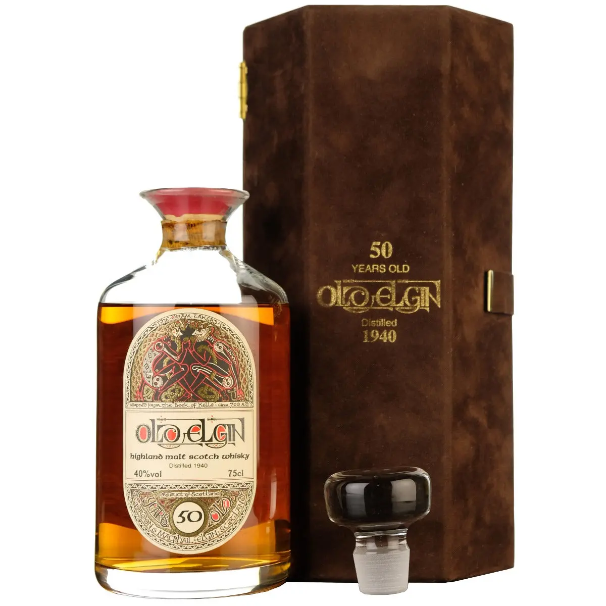 Old Elgin 1940 | 50 Year Old Gordon & Macphail Crystal Decanter 1