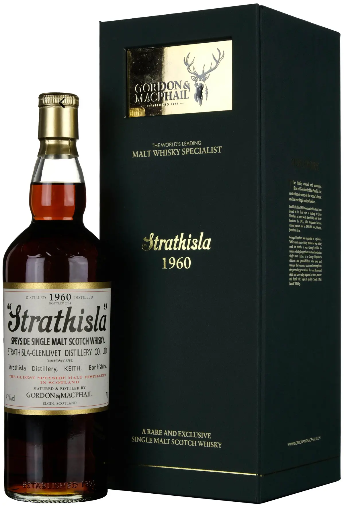 Strathisla 1960-2014 | 53 Year Old Gordon & Macphail Distillery Label Casks 2539-2555-2581 1