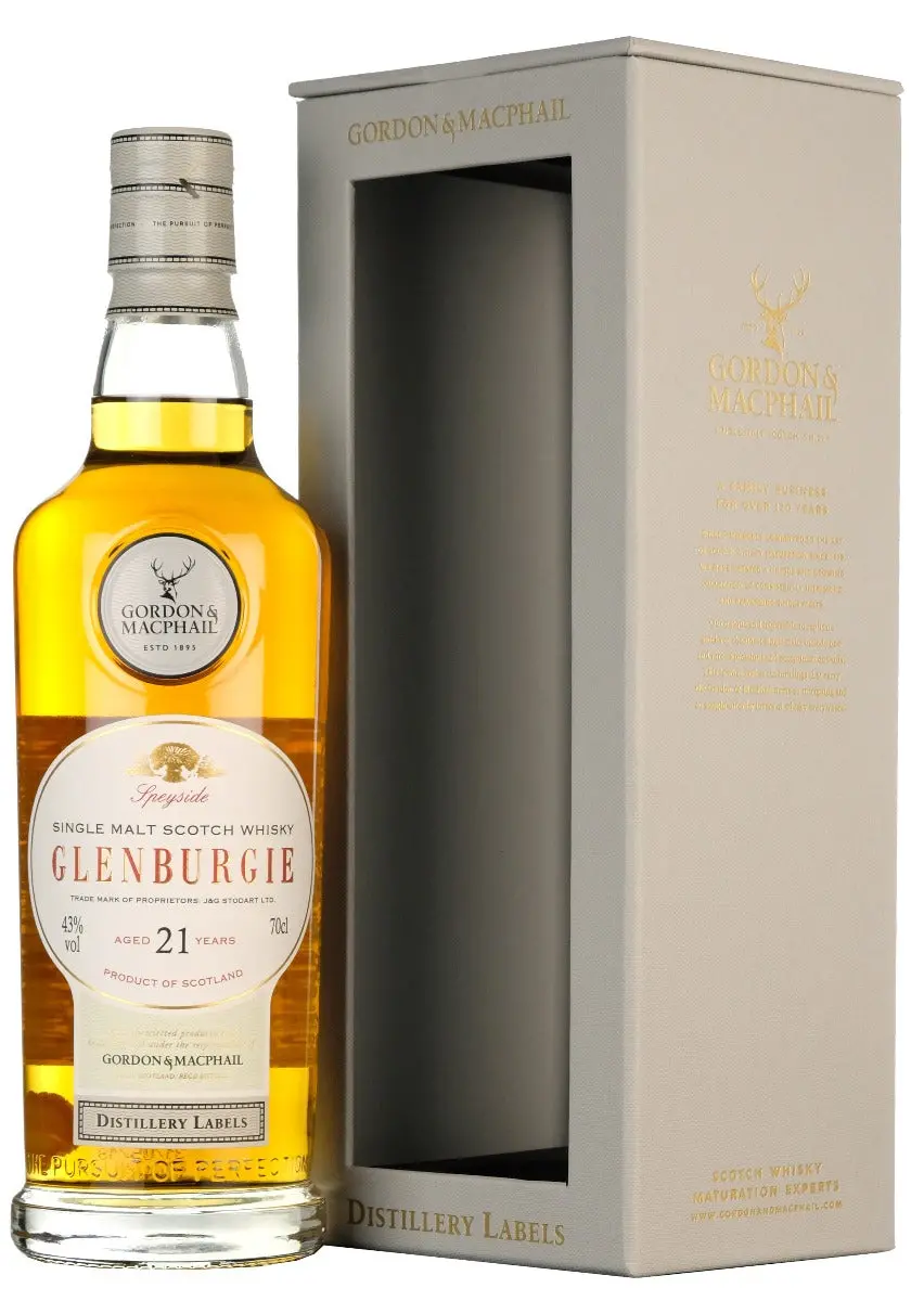 Glenburgie 21 Year Old | Distillery Labels 1