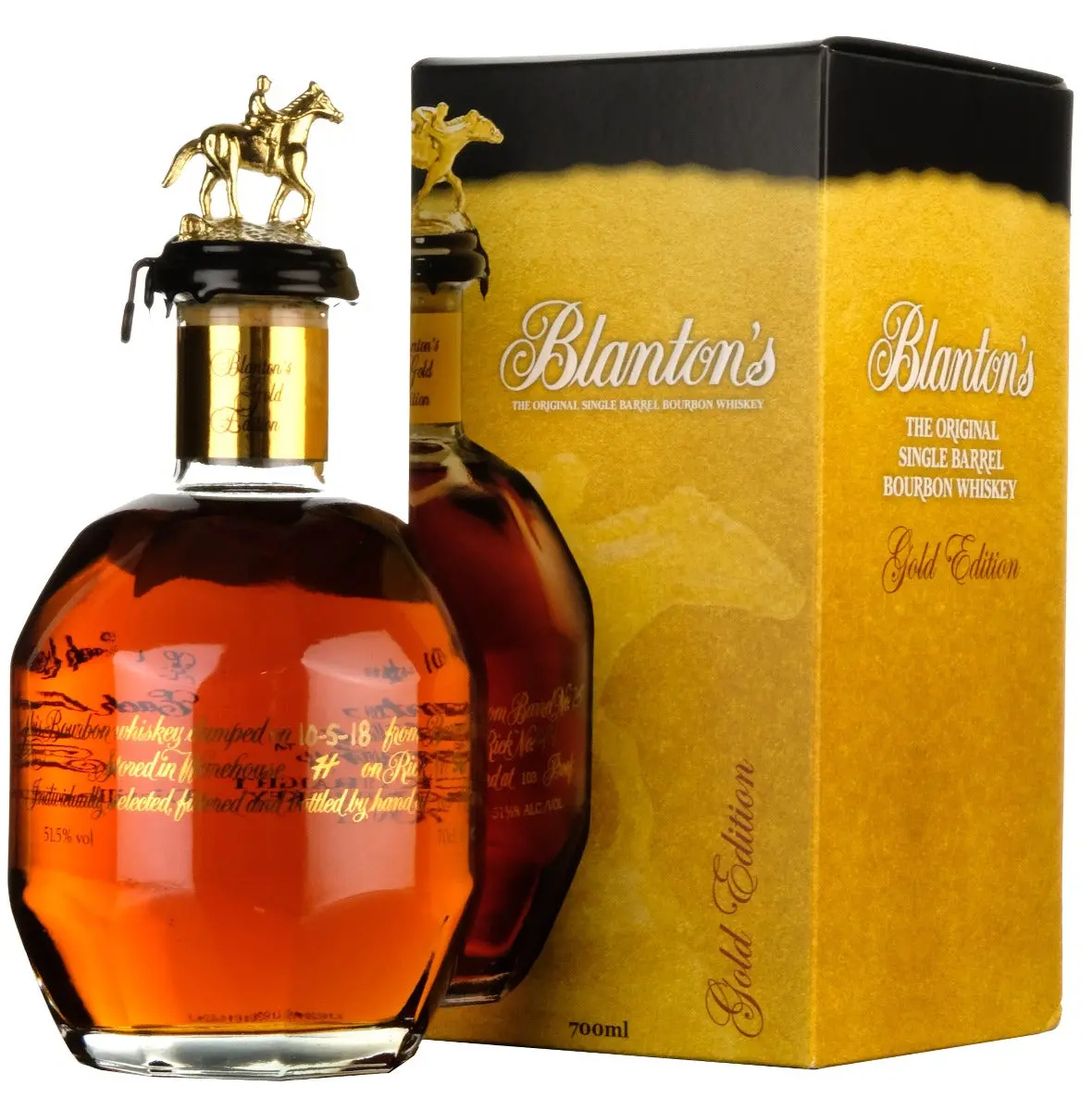 Blanton's Gold Edition Single Barrel 1908 Bottled 2018 1