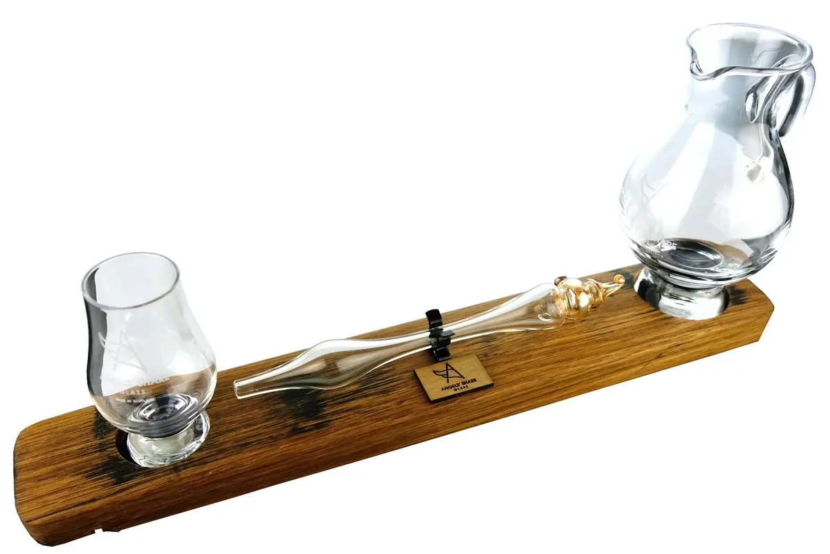 Angels Share Dropper Set With Mini Glencairn Glass & Jug 1