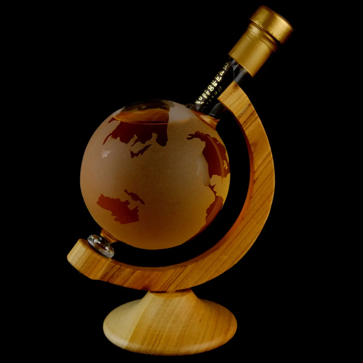World Globe Whisky Decanter 1