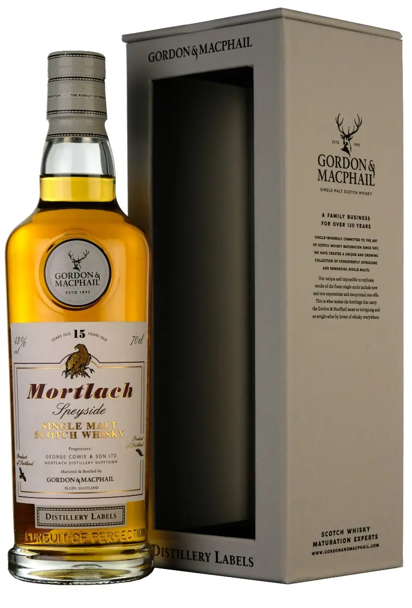 Mortlach 15 Year Old Distillery Labels 1