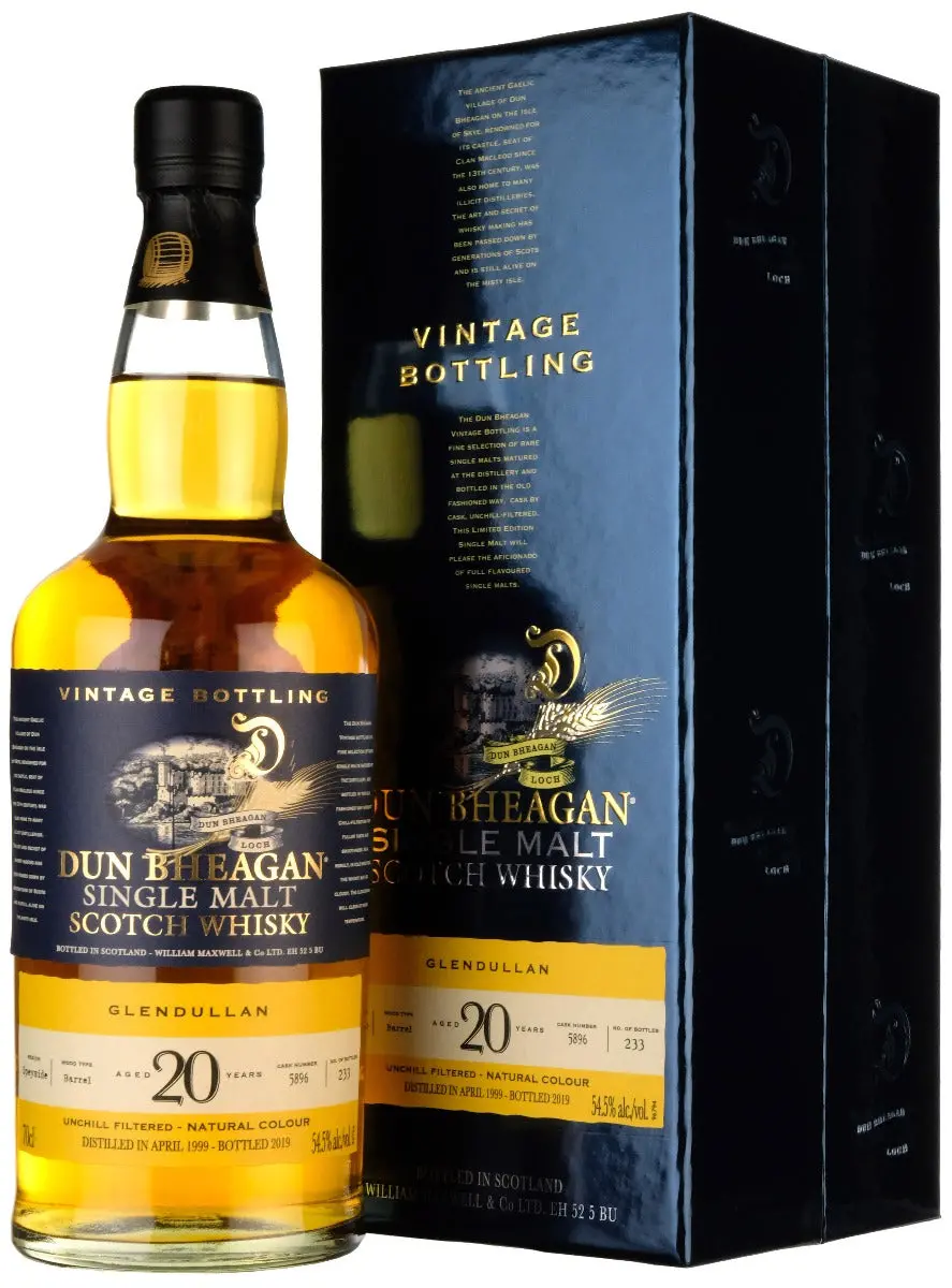 Glendullan 1999-2019 | 20 Year Old | Dun Bheagan #5896 1
