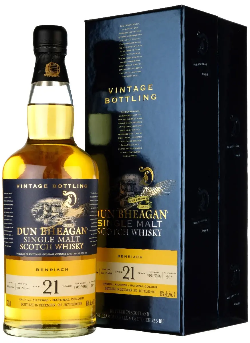 Benriach 1997-2019 | 21 Year Old Dun Bheagan Casks 93481, 93482 1