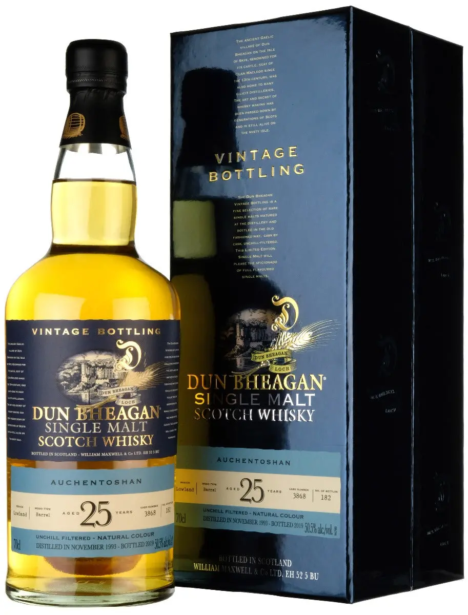 Auchentoshan 1993-2019 | 25 Year Old | Dun Bheagan #3868 1