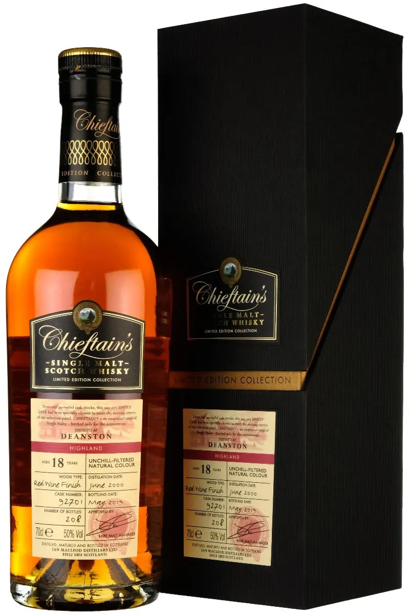 Deanston 2000-2019 | 18 Year Old | Chieftain's | Cask 92701 1