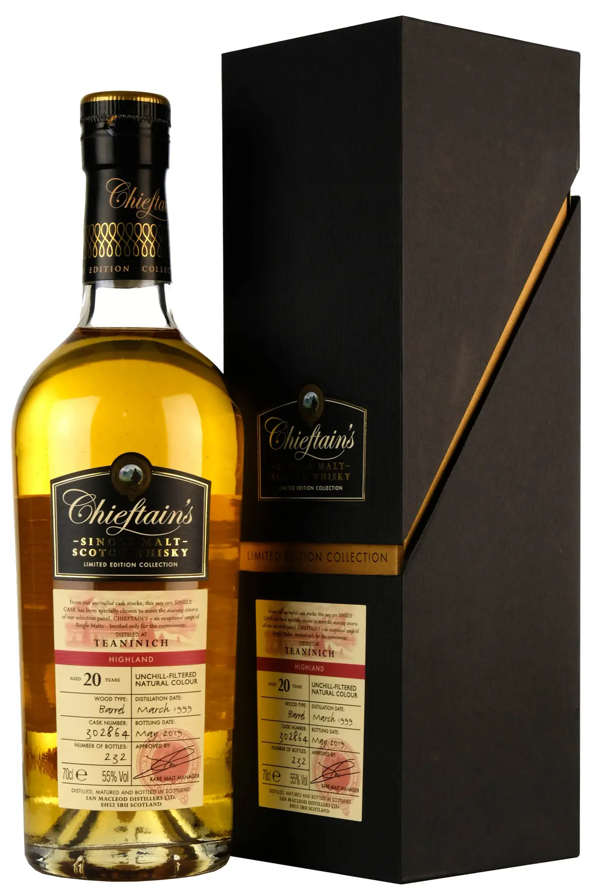 Teaninich 1999-2019 | 20 Year Old | Chieftain's | Cask 302864 1