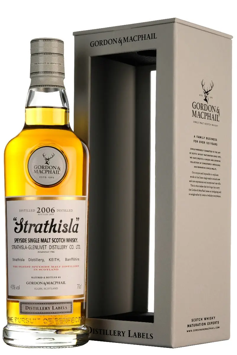Strathisla 2006-2019 Distillery Labels 1