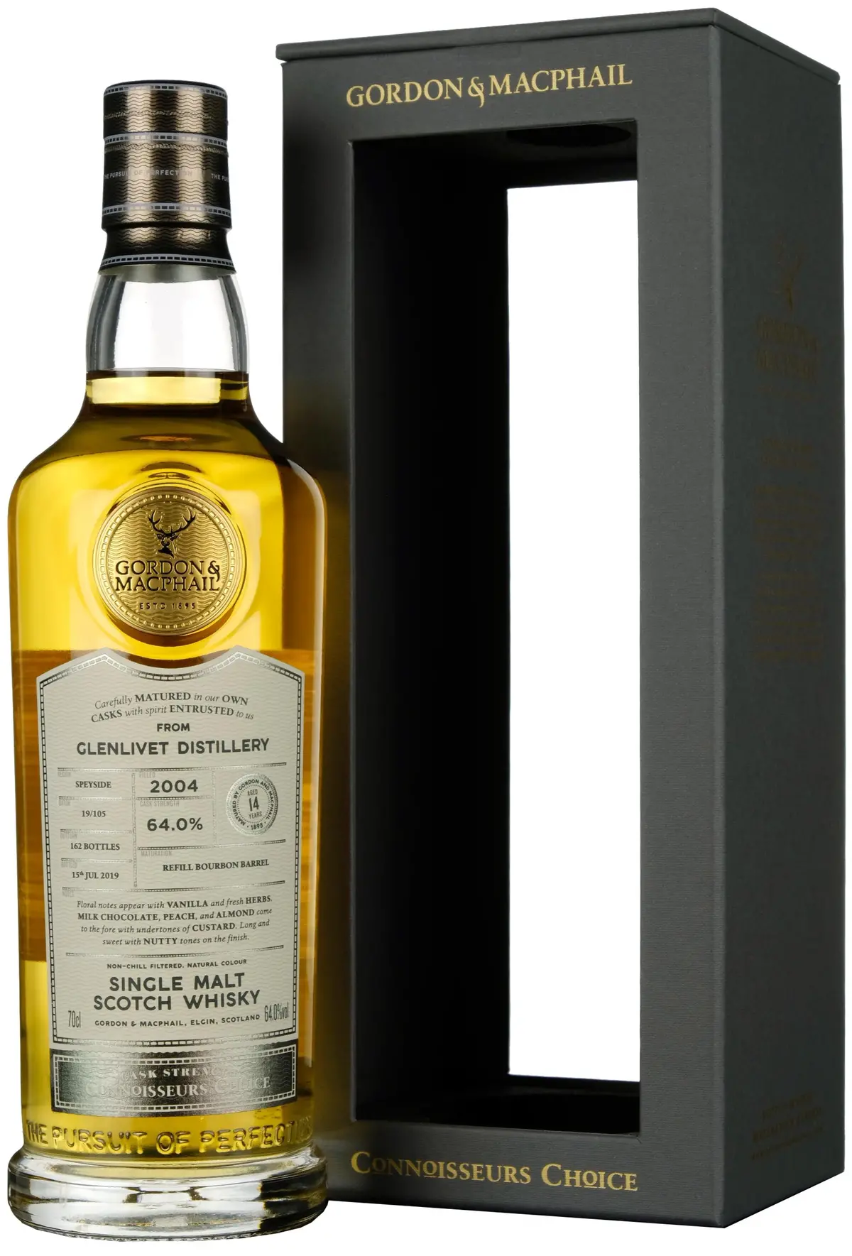 Glenlivet 2004-2019 | 14 Year Old Gordon & Macphail Connoisseurs Choice 1