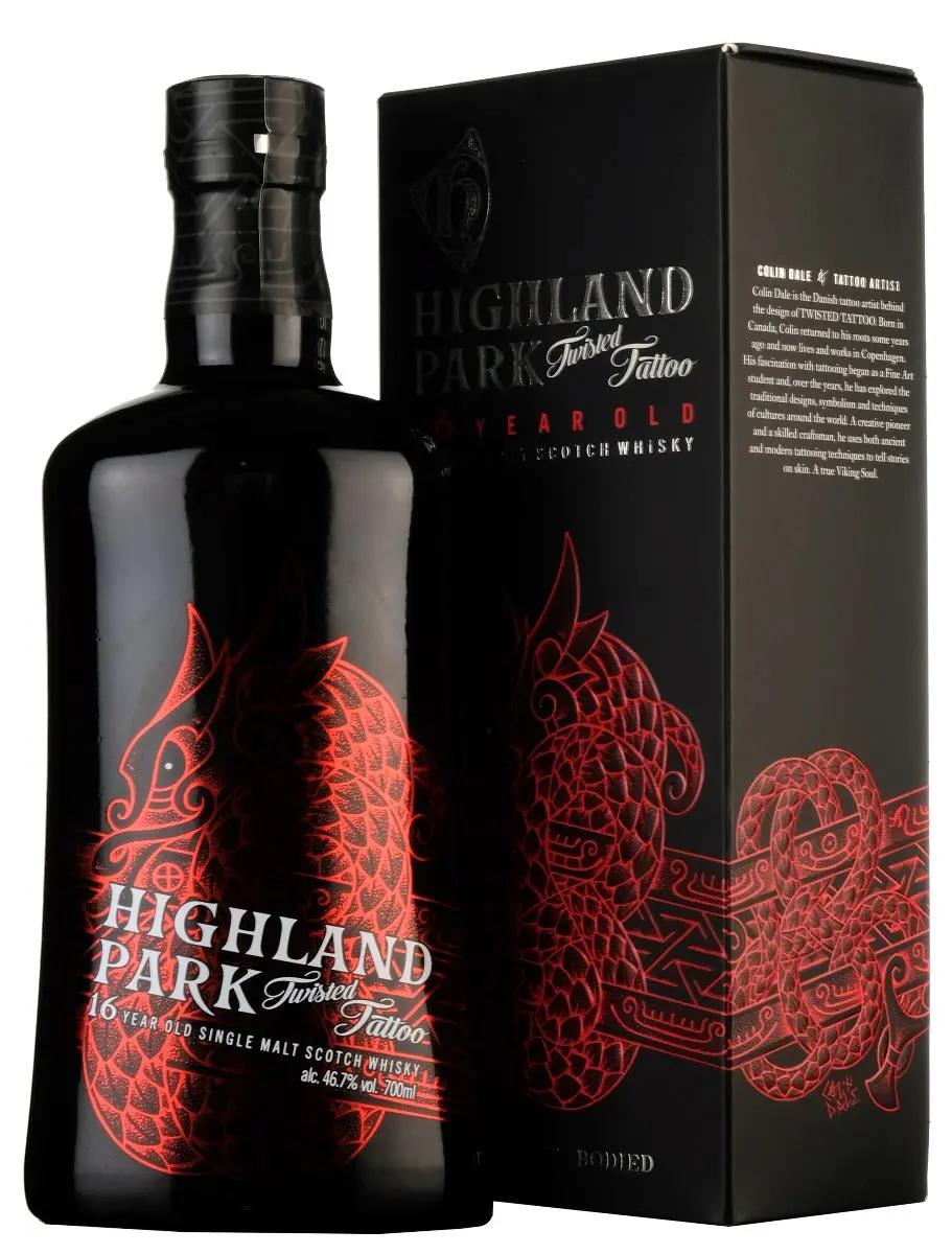 Highland Park 16 Year Old Twisted Tattoo 1