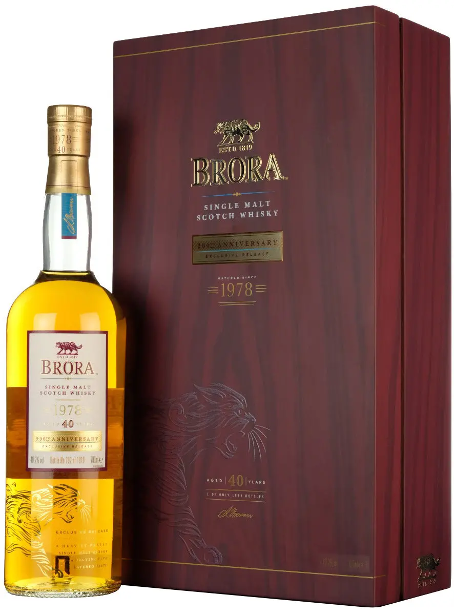 Brora 1978 | 40 Year Old 200Th Anniversary 1819-2019 1