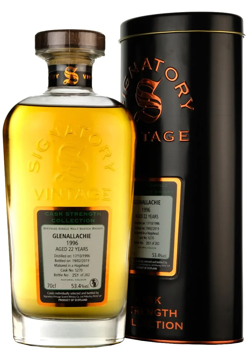 Glenallachie 1996-2019 | 22 Year Old Signatory Vintage 1