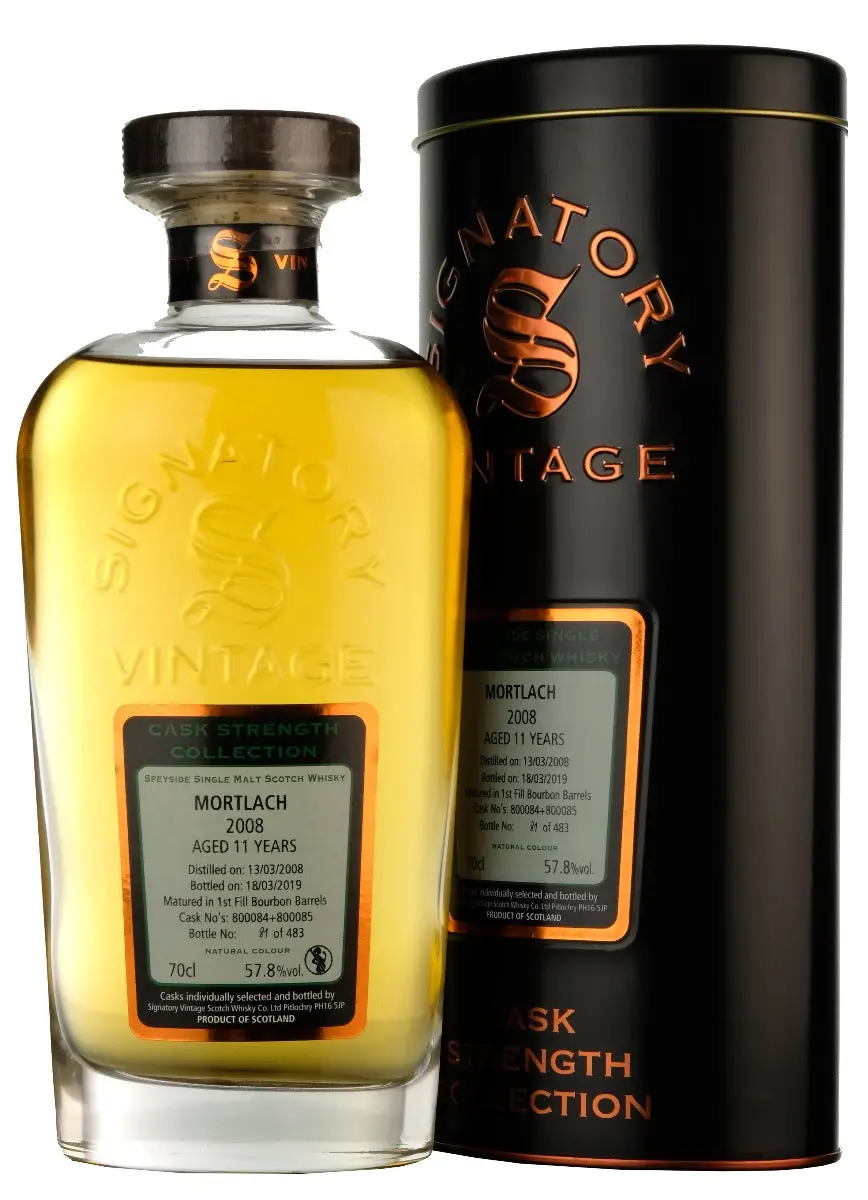 Mortlach 2008-2019 | 11 Year Old Signatory Vintage 1