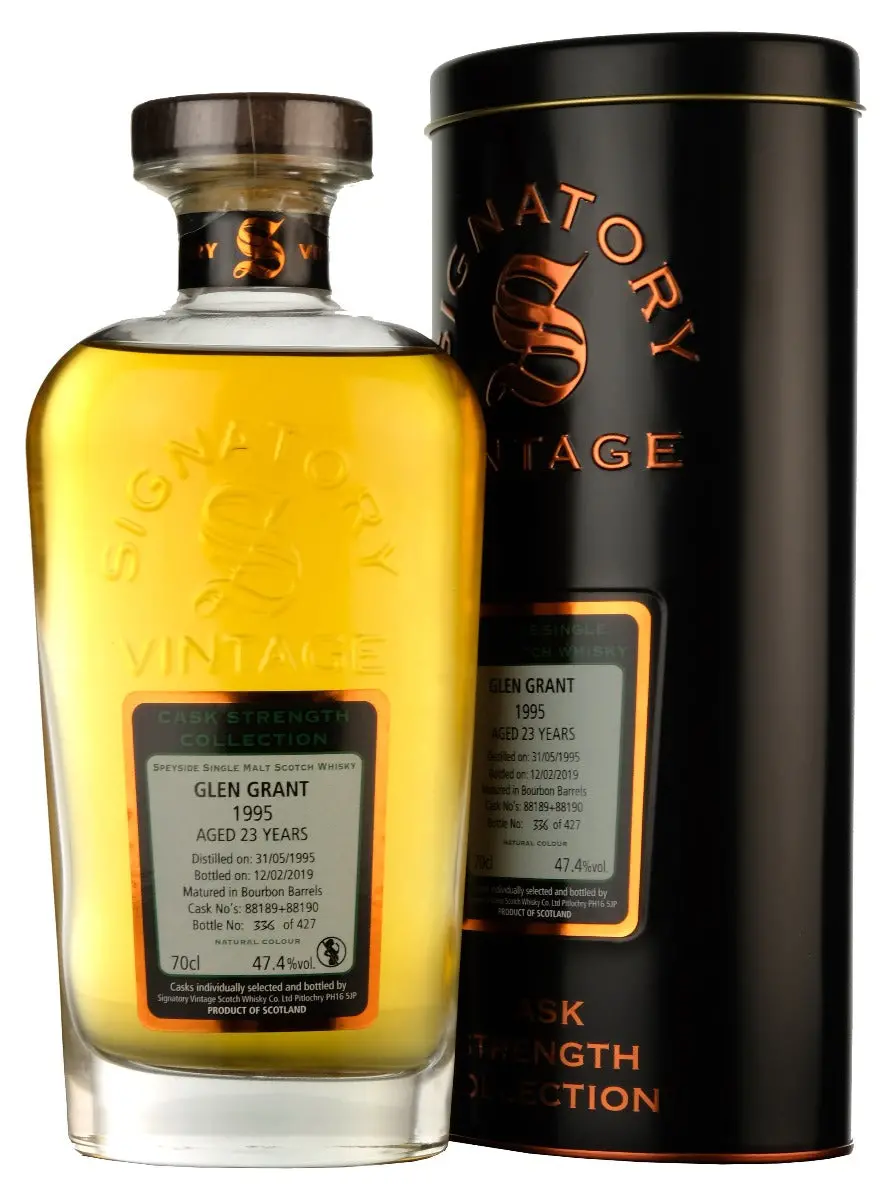 Glen Grant 1995-2019 | 23 Year Old Signatory Vintage 1