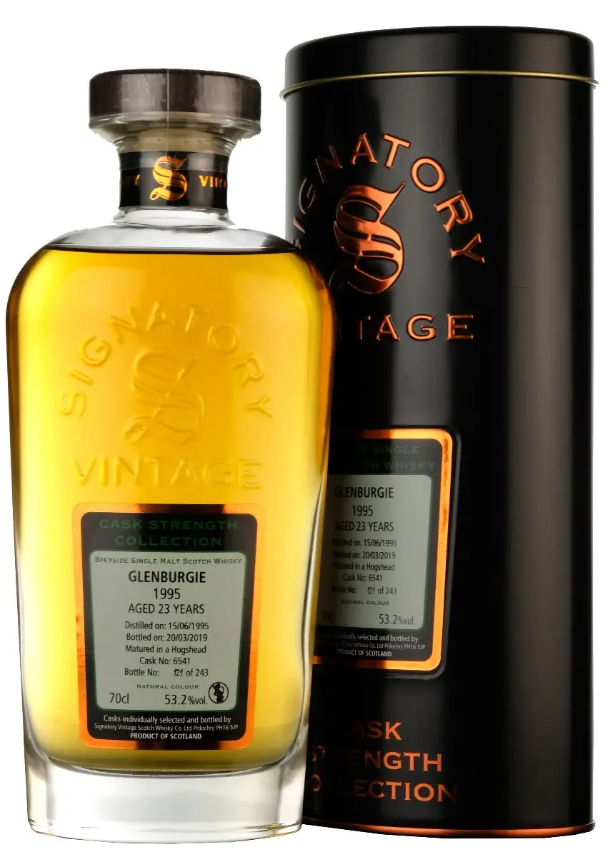 Glenburgie 1995-2019 | 23 Year Old Signatory Vintage Cask 6541 1