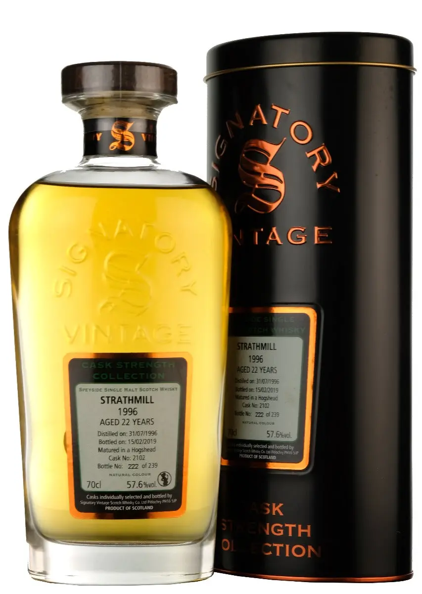 Strathmill 1996-2019 | 22 Year Old Signatory Vintage Cask 2102 1
