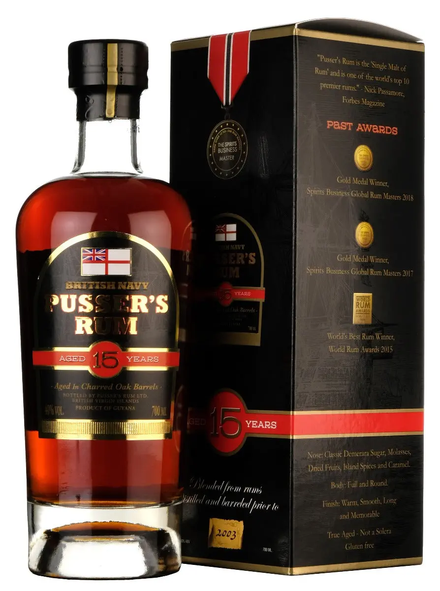 Pusser's Rum 15 Year Old 1
