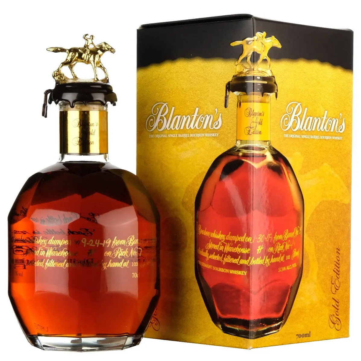 Blanton's Gold Edition Single Barrel 339 Bottled 2019 1