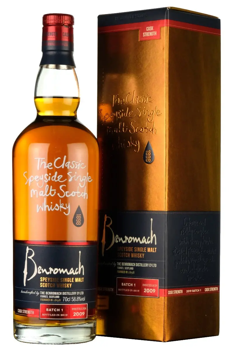 Benromach Cask Strength Batch 1 2009 1