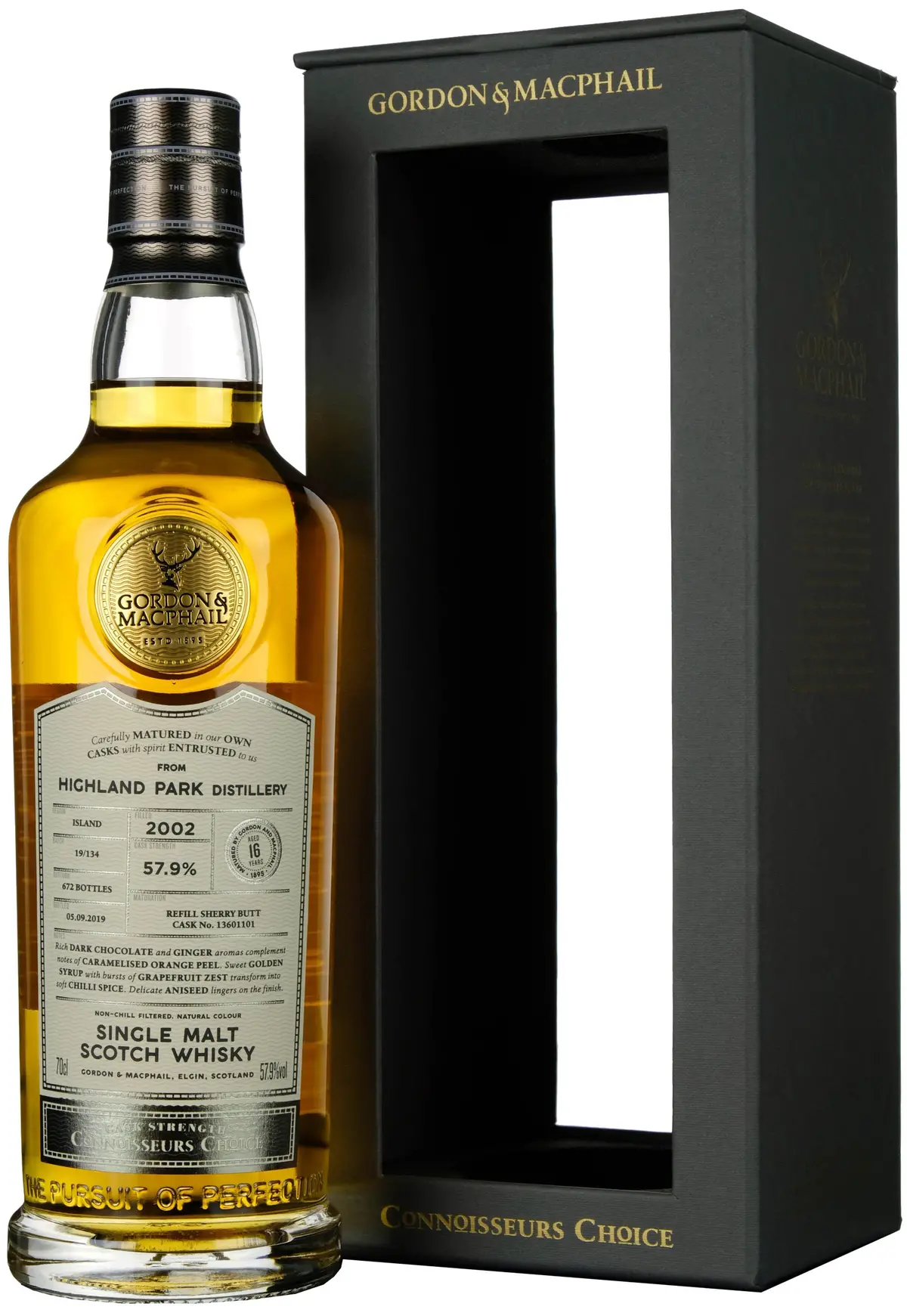 Highland Park 2002-2019 | 16 Year Old Gordon & Macphail Connoisseurs Choice Single Cask 13601101 1