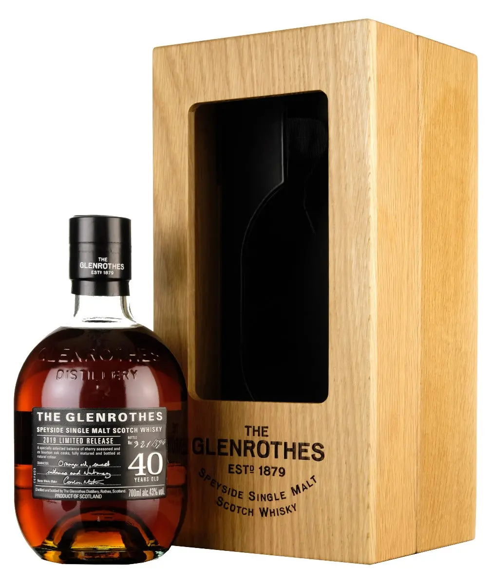 Glenrothes 40 Year Old 2019 Release 1