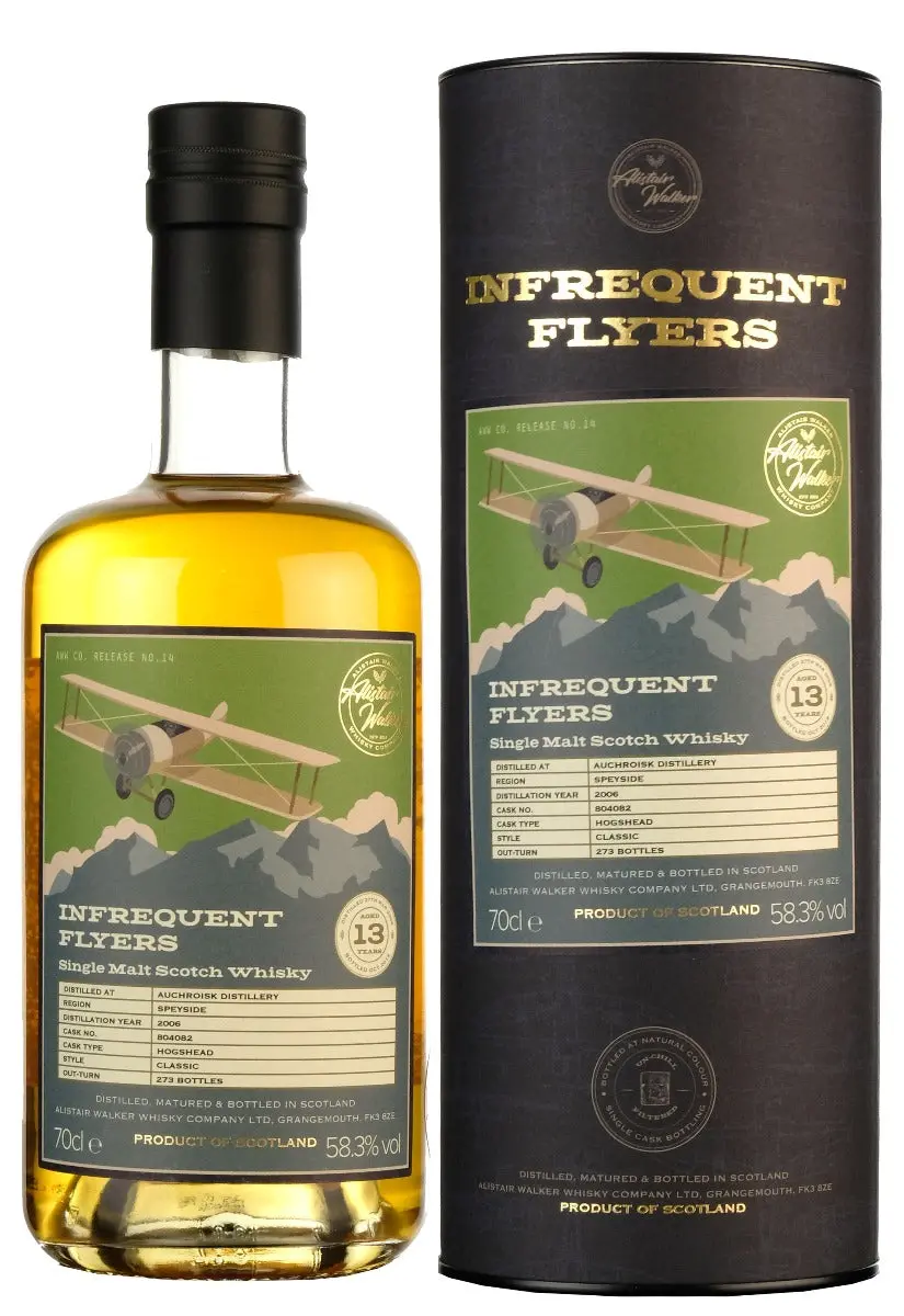 Auchroisk 2006-2019 | 13 Year Old Infrequent Flyers Cask 801068 1