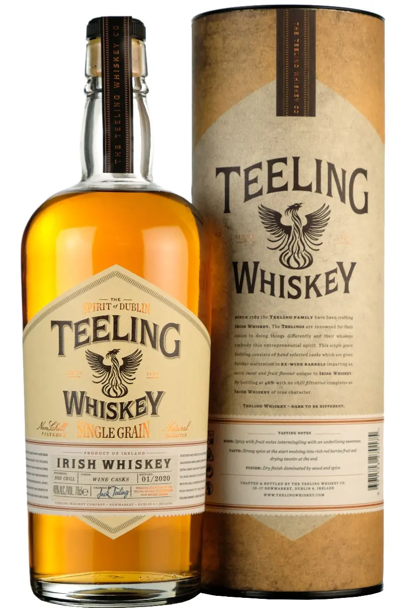 Teeling Single Grain Irish Whiskey 1