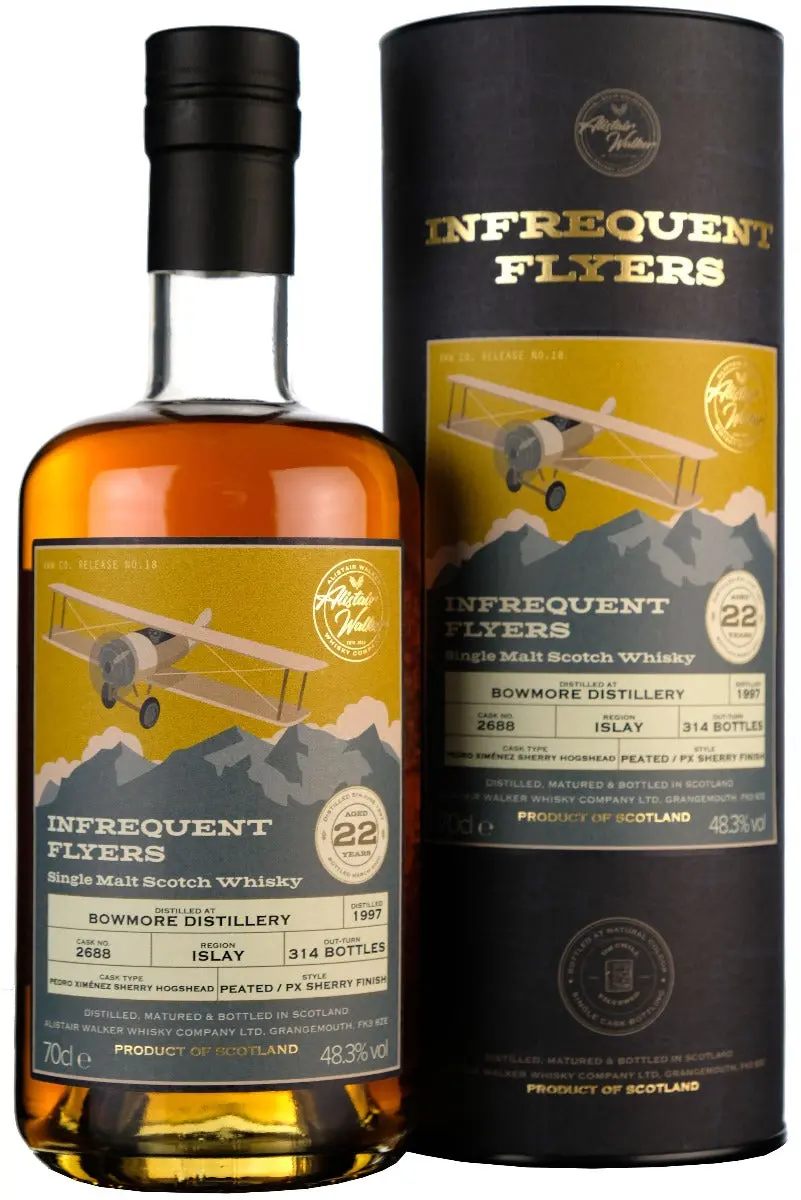 Bowmore 1997-2020 | 22 Year Old Infrequent Flyers 1