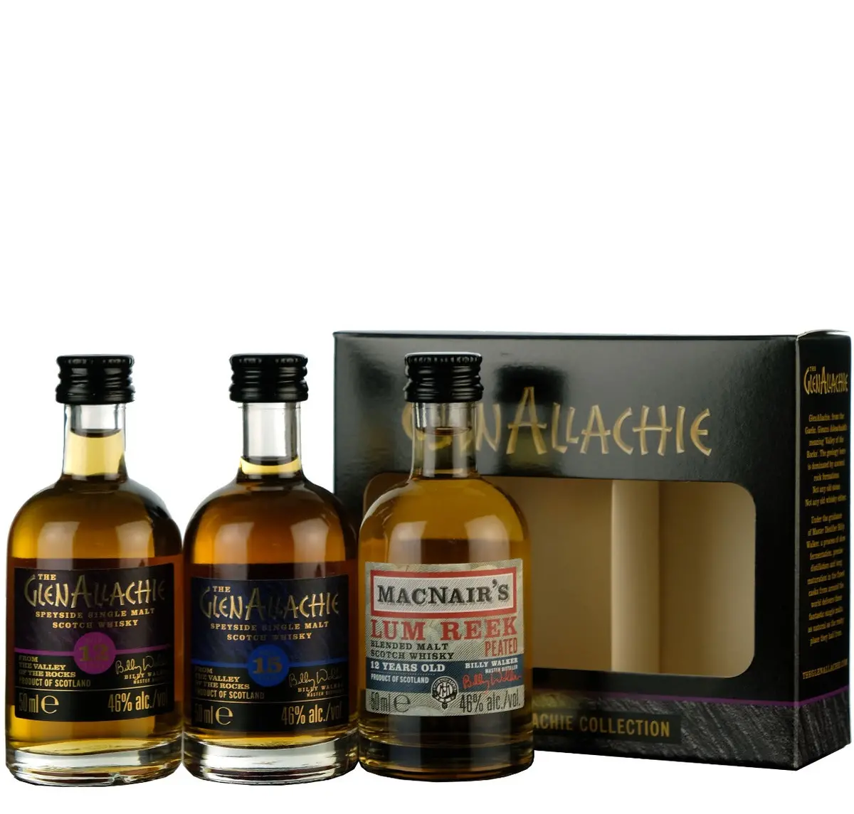 The Glenallachie Collection 5Cl Miniature Gift Pack 1