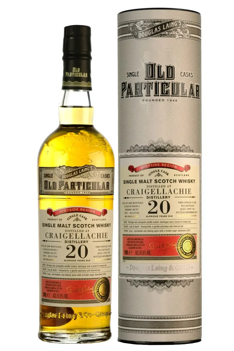Craigellachie 1999-2019 | 20 Year Old | Old Particular |Single Cask Dl13710 1