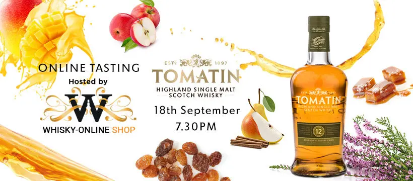 Whisky-Online Virtual Tasting | Tomatin Distillery 1