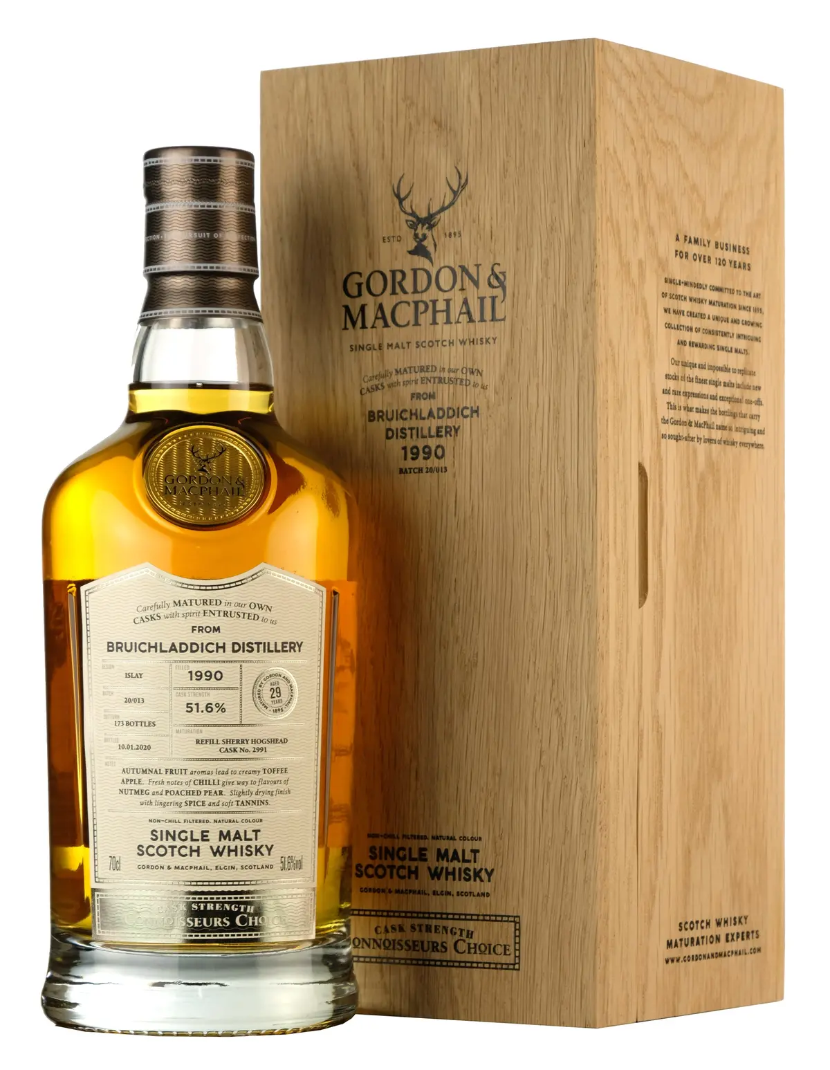 Bruichladdich 1990-2020 | 29 Year Old | Connoisseurs Choice Cask Strength 1