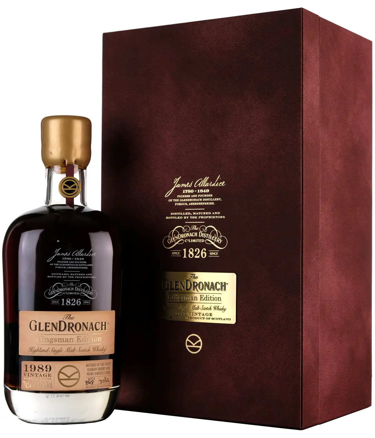 Glendronach 1989 | 27 Year Old Kingsman Edition 2020 1