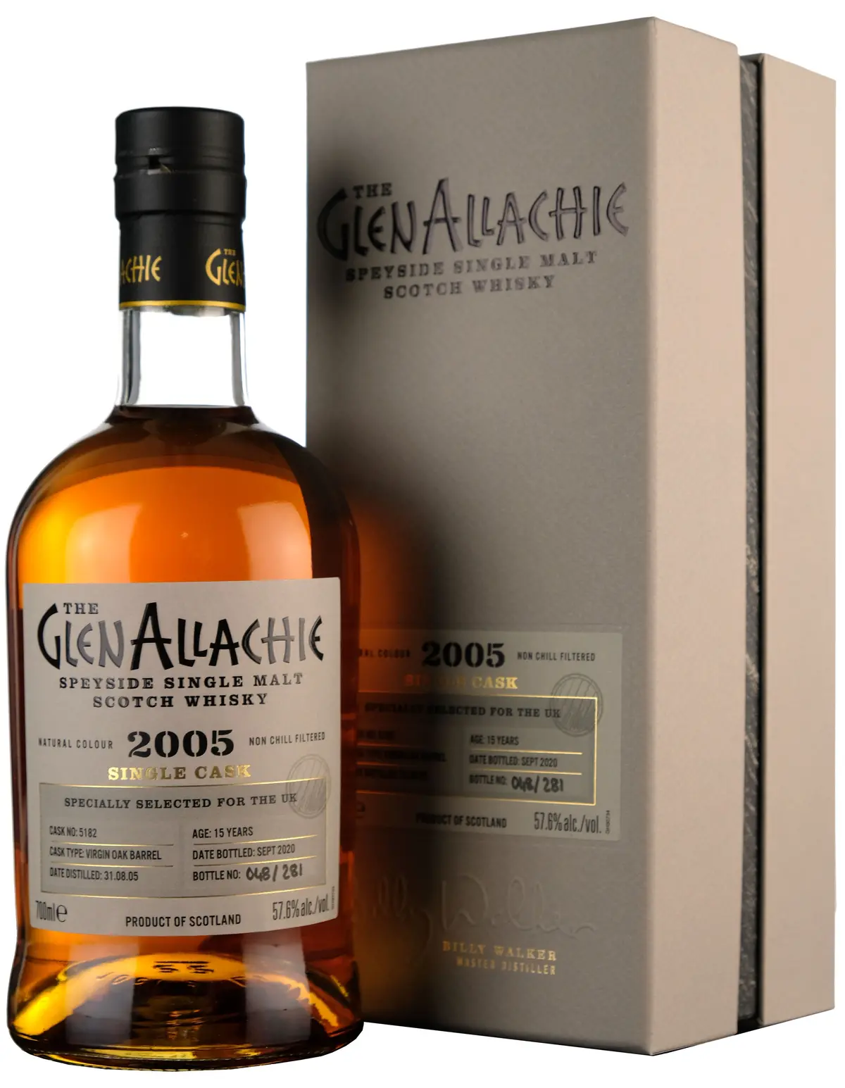 Glenallachie 2005-2020 | 15 Year Old Single Cask 5182 1
