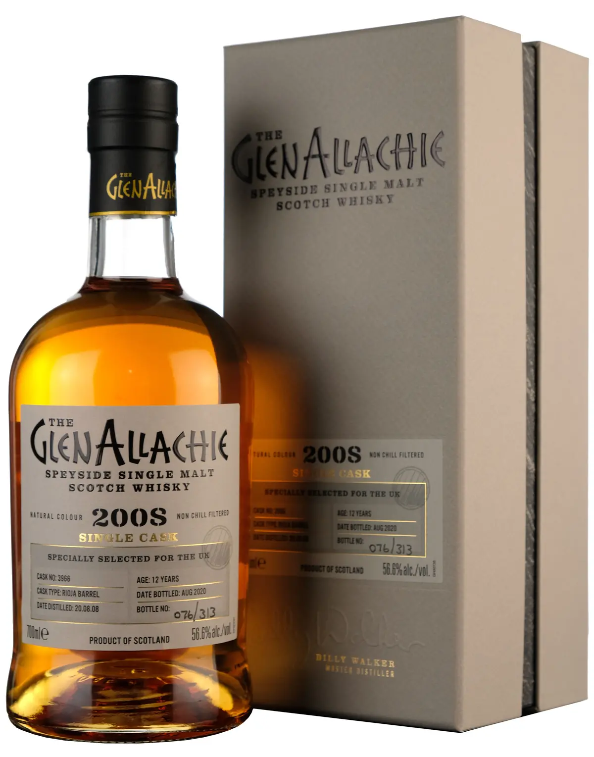 Glenallachie 2008-2020 | 12 Year Old Single Cask 3966 1