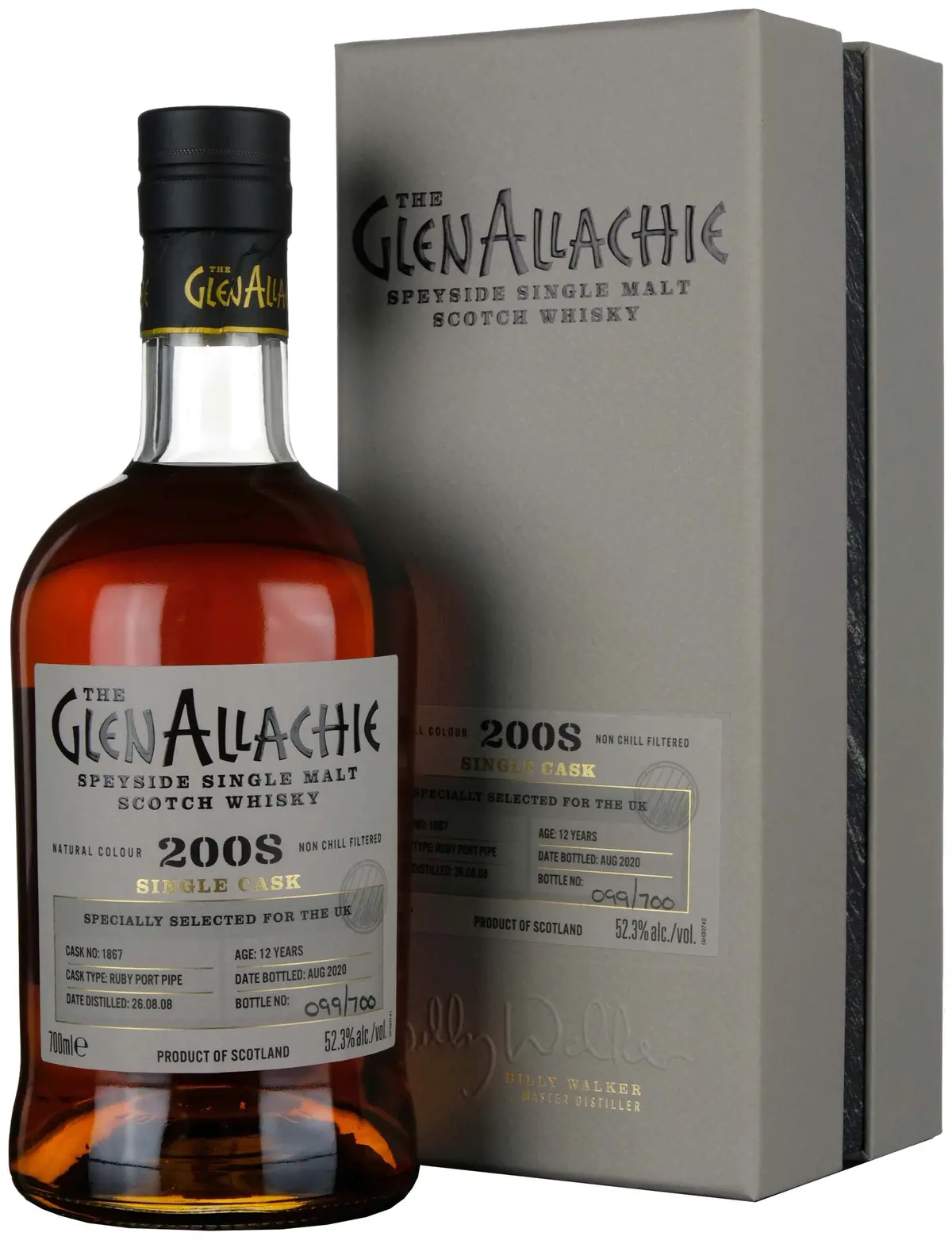 Glenallachie 2008-2020 | 12 Year Old Single Cask 1867 Batch 3 1