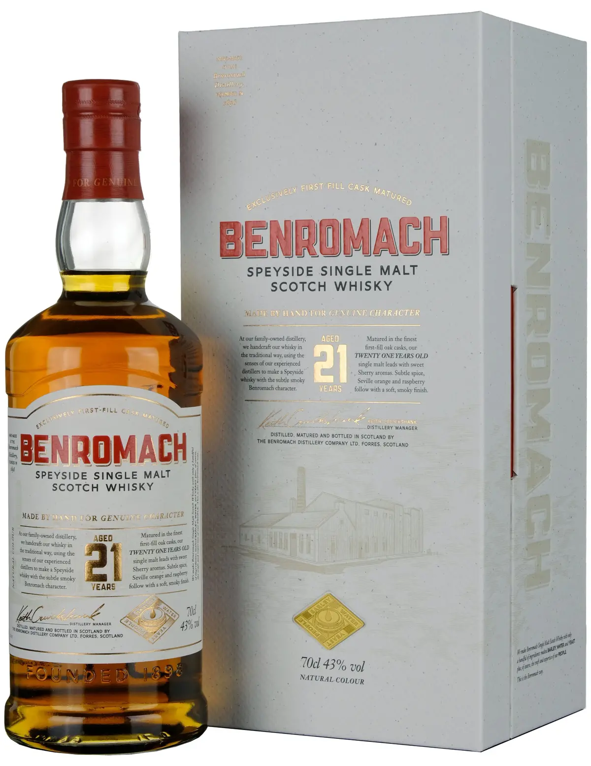 Benromach 21 Year Old 1