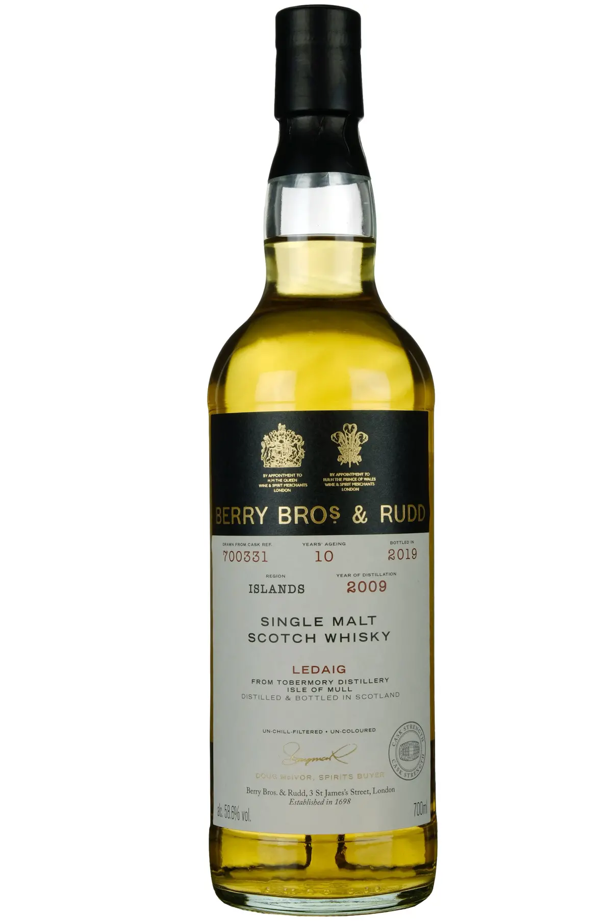 Ledaig 2009-2019 | 10 Year Old Berry Bros Single Cask 700331 1