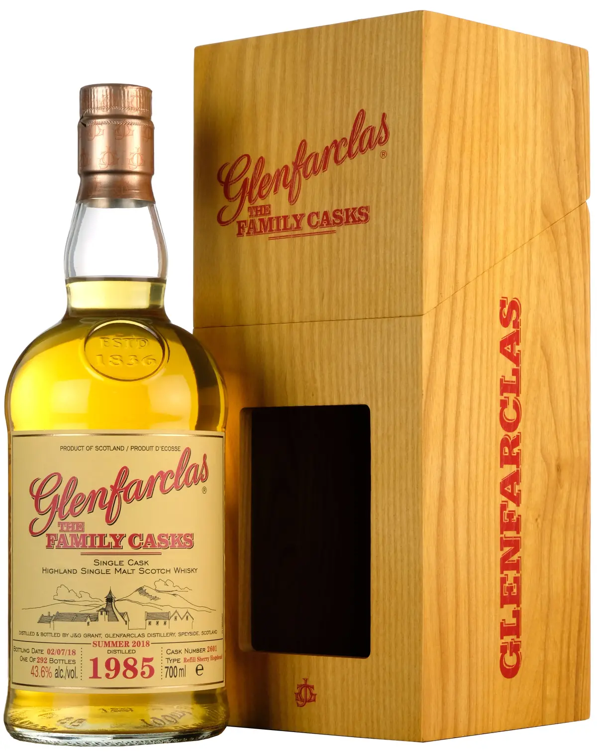 Glenfarclas 1985-2018 | 32 Year Old The Family Cask 2601 1
