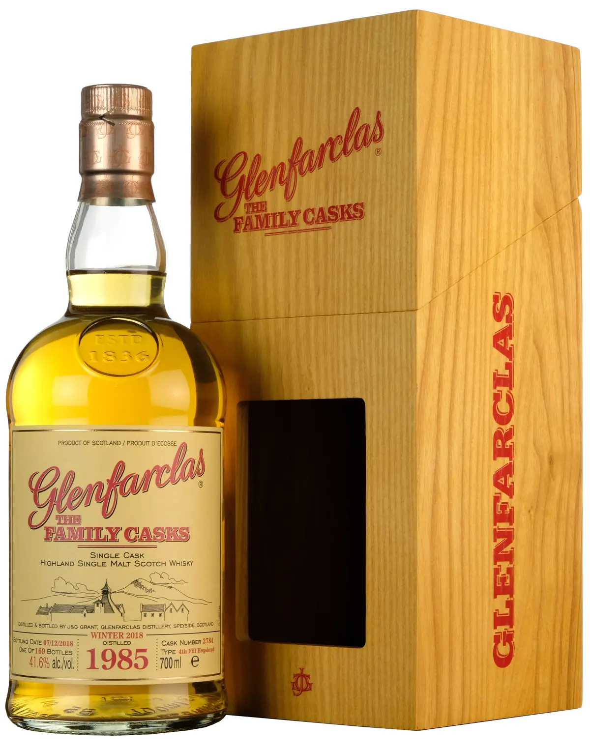 Glenfarclas 1985-2018 | 33 Year Old The Family Cask 2784 1