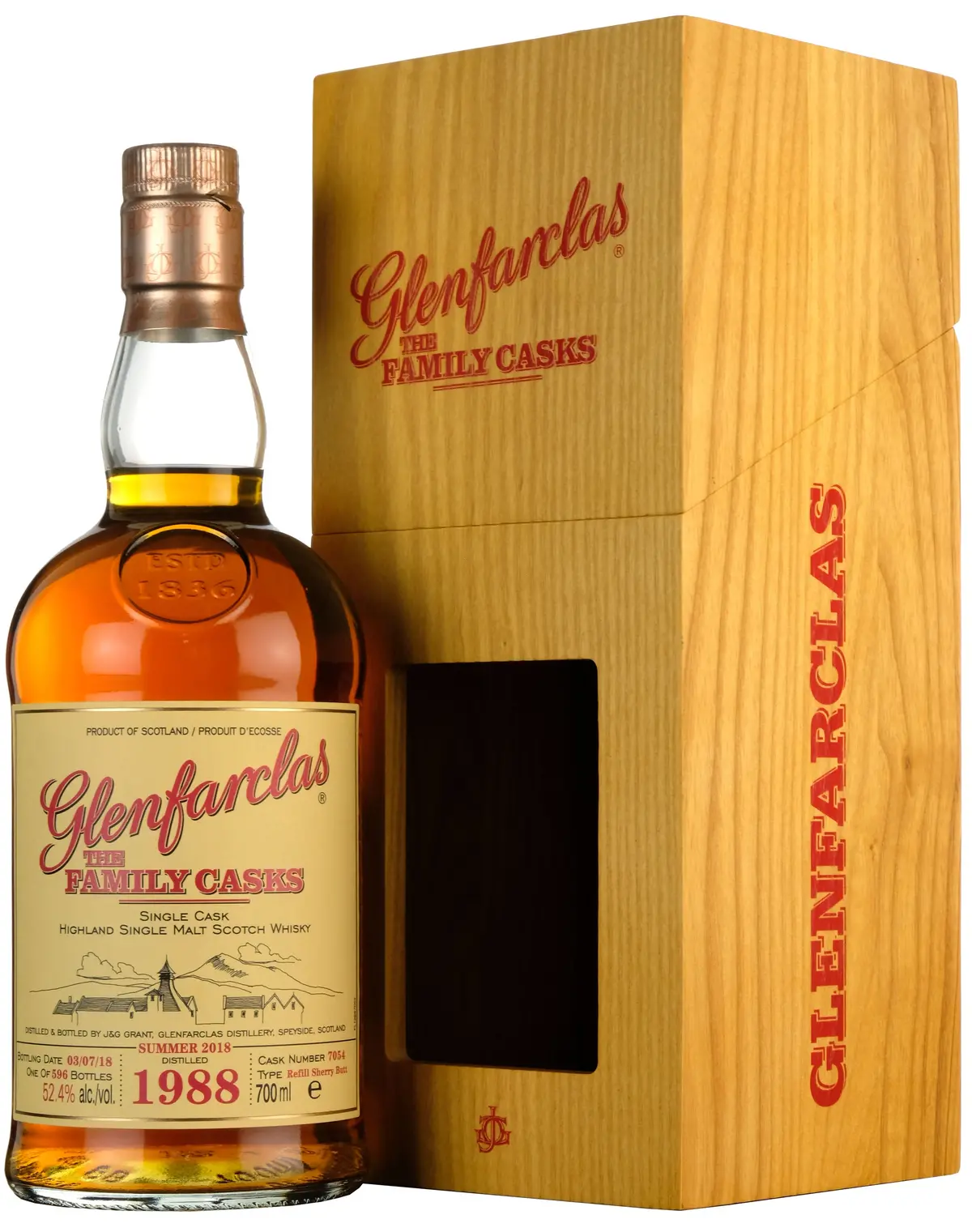 Glenfarclas 1988-2018 | 29 Year Old The Family Cask 7054 1