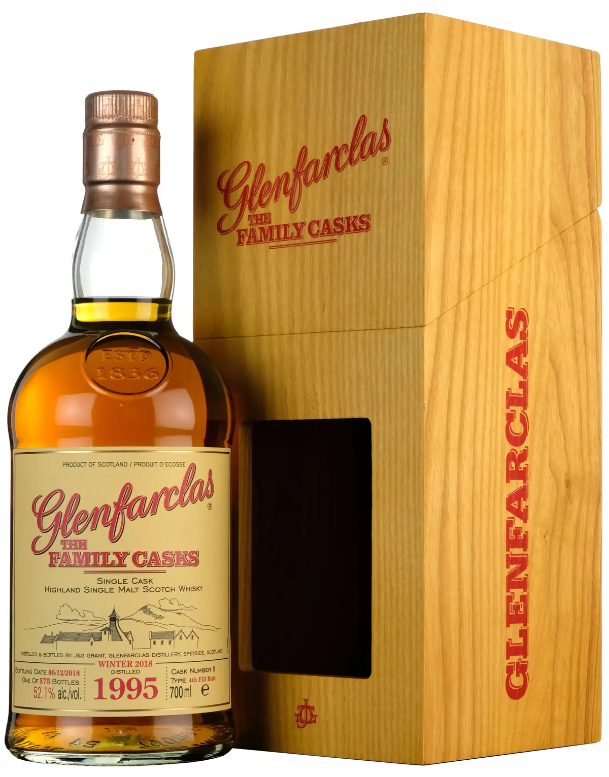 Glenfarclas 1995-2018 | 23 Year Old The Family Cask 9 1