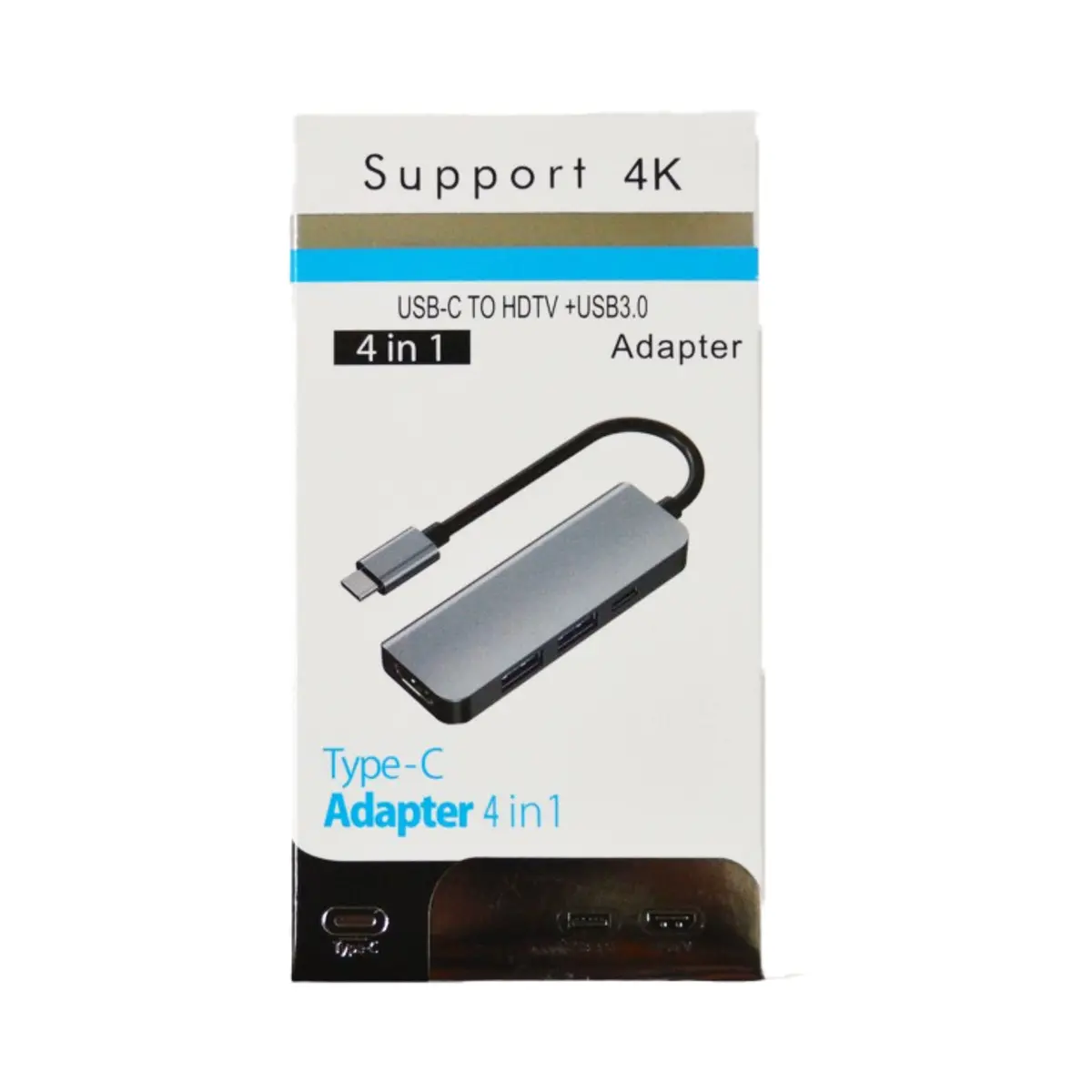Acc Usb-C 4 In 1 Hdtv+Usb3.0 Adapter - New 1