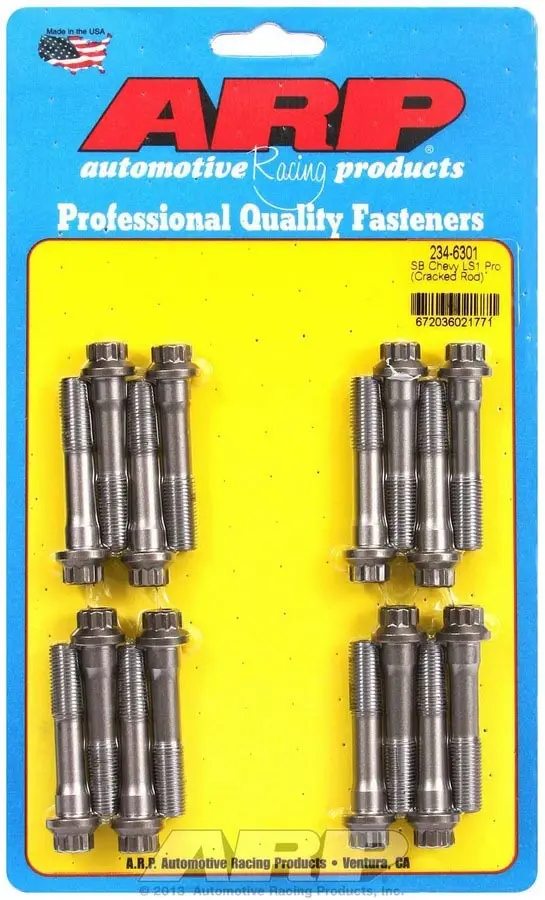 Sbc Rod Bolt Kit - Fits Ls1 Cracked Rod 1