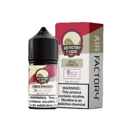 Bold Tobacco Salt By Air Factory 30Ml 1