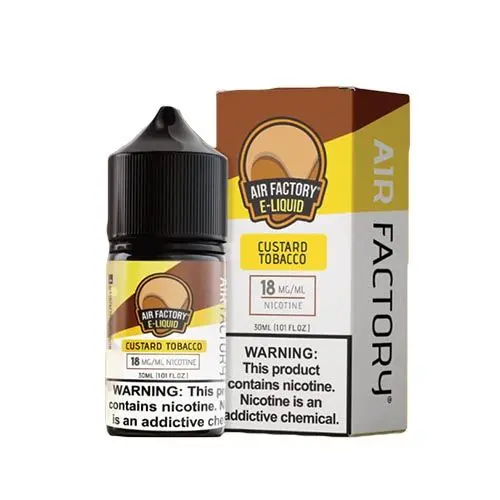 Custard Tobacco Salt By Air Factory 30Ml 1