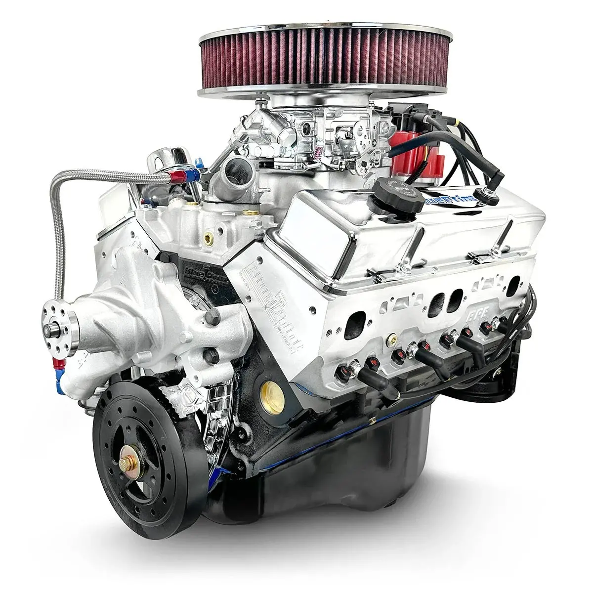 Sbc 350 Crate Engine 341 Hp W/Carburetor 1